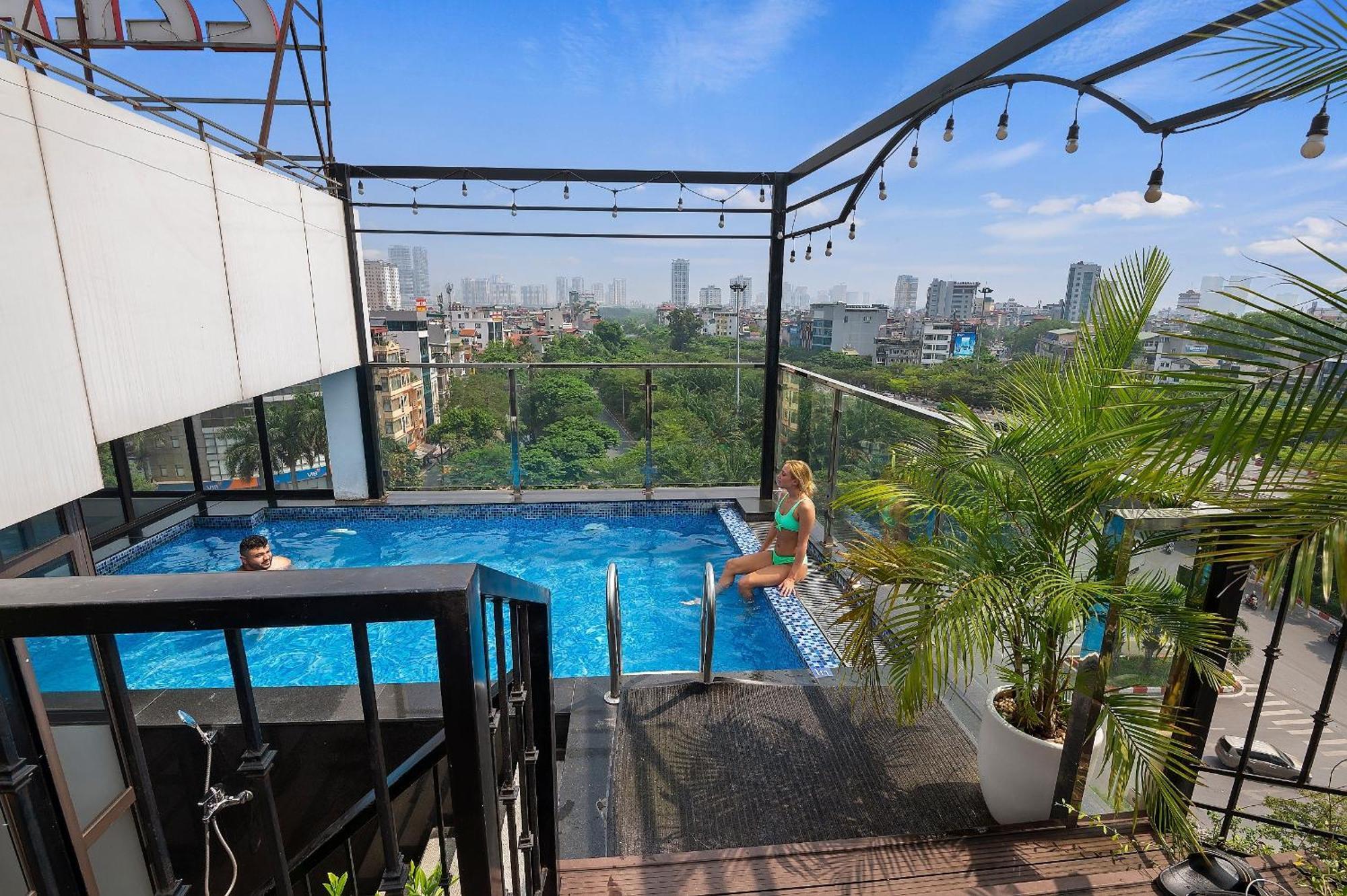 22Land Residence Hotel & Spa ハノイ市 エクステリア 写真