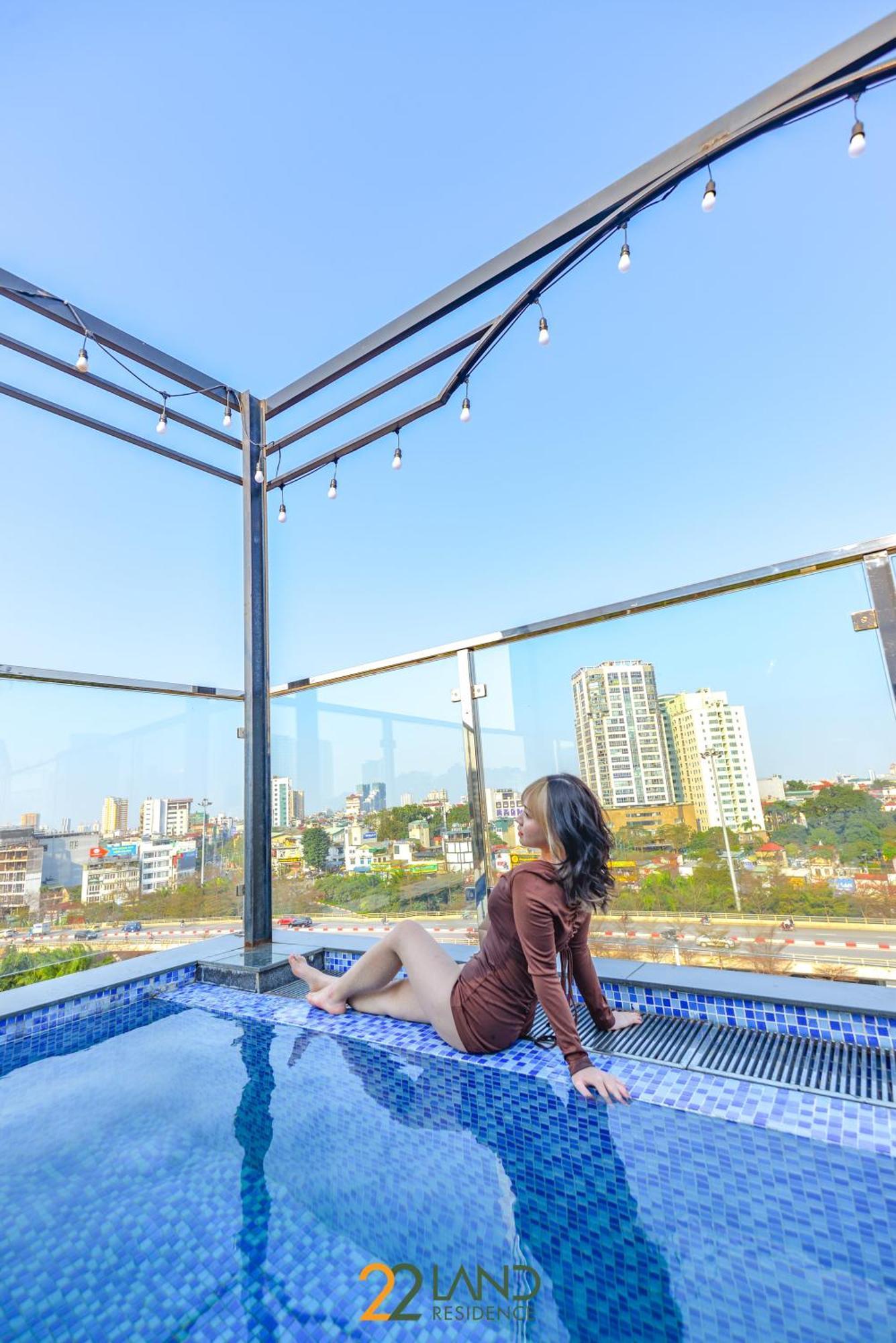 22Land Residence Hotel & Spa ハノイ市 エクステリア 写真